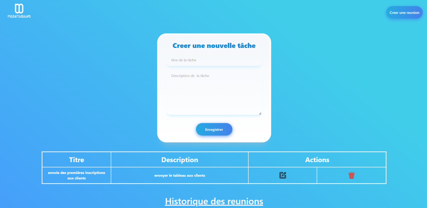 Gestion de Tache